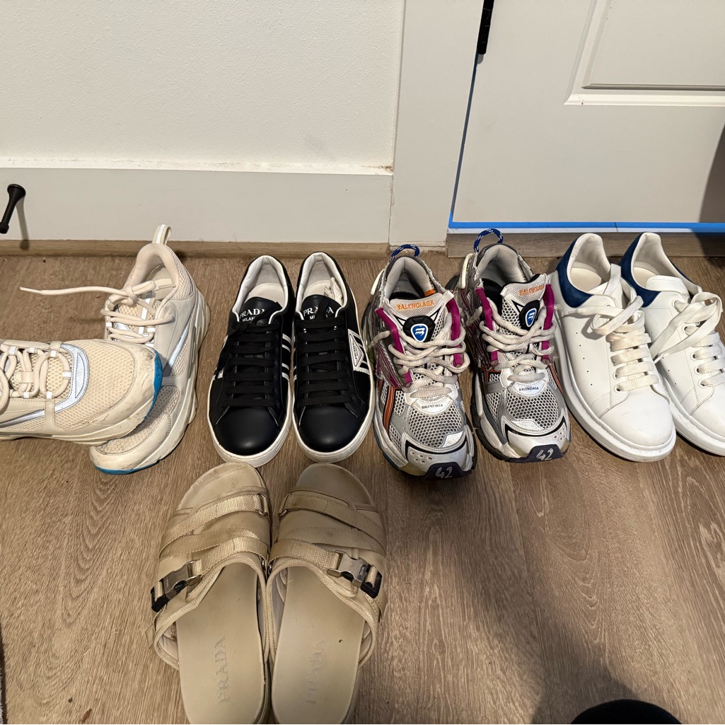 Multiples Men's Sneakers - Black And White